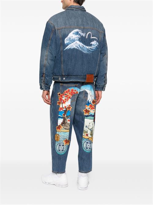 giacca uomo in denim MOOSE KNUCKLES | M35MJ215EV1848